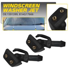 2 Pack Windscreen Washer Jet Nozzle For Ford Escort Mk3 Mk4 RS 81AG17666 1591399