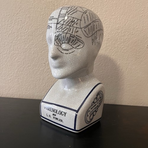 Fowler phrenology bust - fowler,