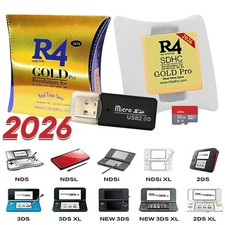 For 3DS DSL XL/LL 2026 R4 SDHC