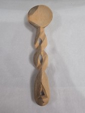 HAND Carved Wooden Spoon Wall