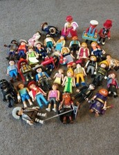 Various Playmobil figures Pirates Police Ghostbusters Mystery Series Family