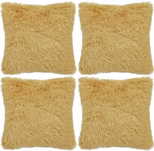 Cushion covers faux fur - 4,