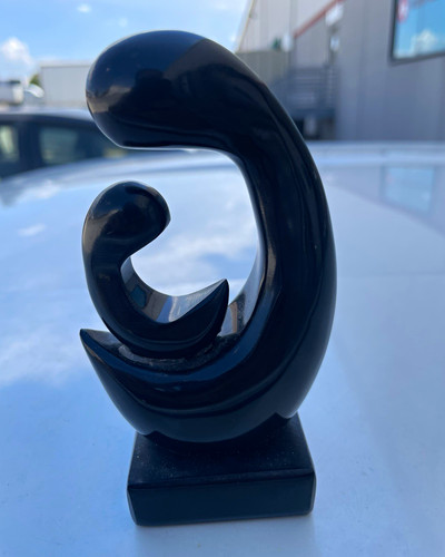 Mazatlan black stone abstract - mazatlan,