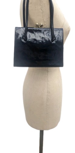 Vintage waldybag navy handbag - vintage,