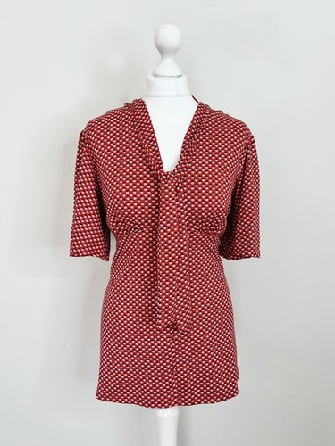 Vintage 1930s 1940s style red - 1940s,