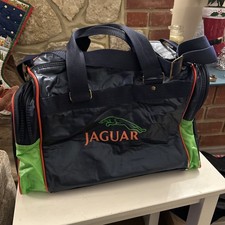 Vintage Jaguar Blue , Red &