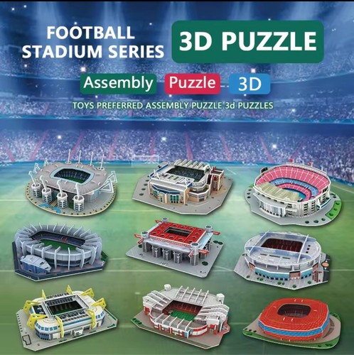 Miniature football stadium - stadium, 3d