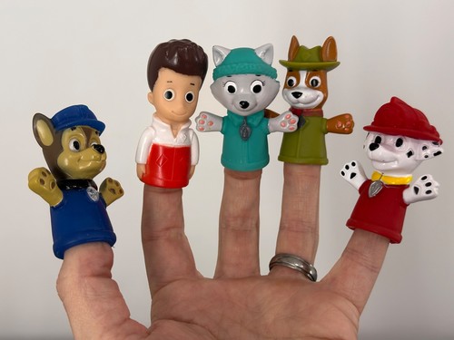 Paw patrol piece - patrol, finger