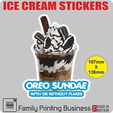 ICE CREAM VAN Stickers - Cones