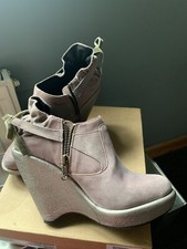 feud Lilac/silver Wedge Ankle