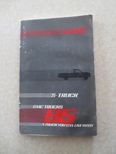 1985 GMC S15 S series truck &