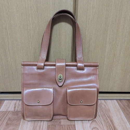 Fossil leather handbag - leather,