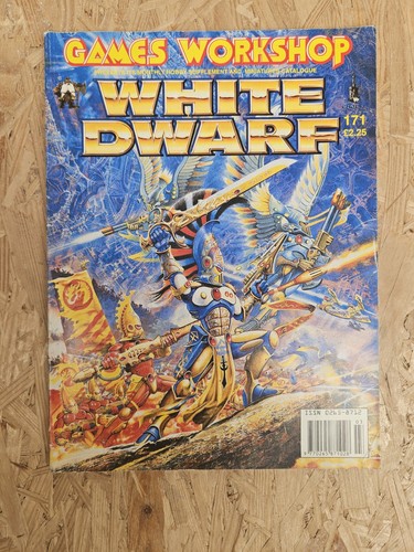 Warhammer white dwarf 171 - white,