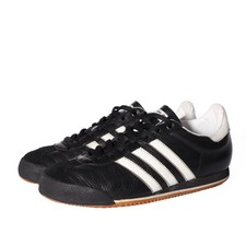 Adidas Kick Trainers UK 9  Vintage Men's Retro Black OG Rare Soccer Shoes 2001
