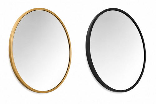 Modern round framed wall - modern,