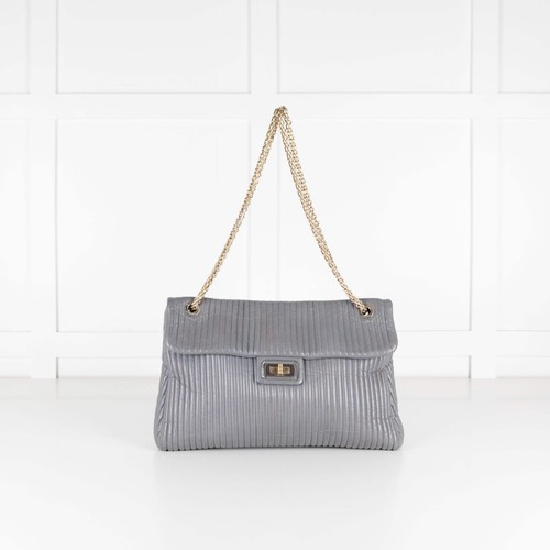Chanel grey vertical - grey, quilt