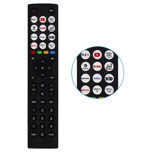 Hisense remote control - tv,