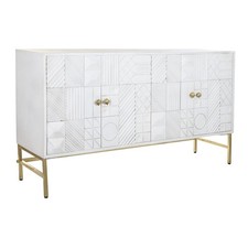 DKD Home Decor Sideboard White