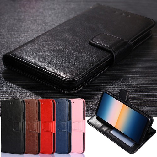 Wallet leather case - leather, for