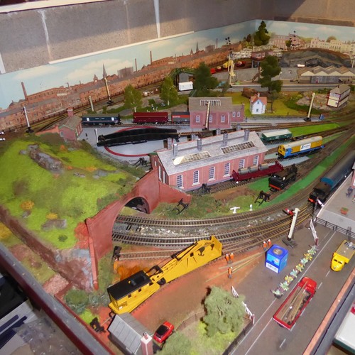 Model railway layout gauge - railway,
