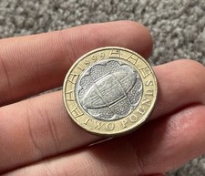 1999 Rugby World Cup £2 Two