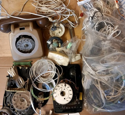 Vintage telephone gpo rotary - vintage,