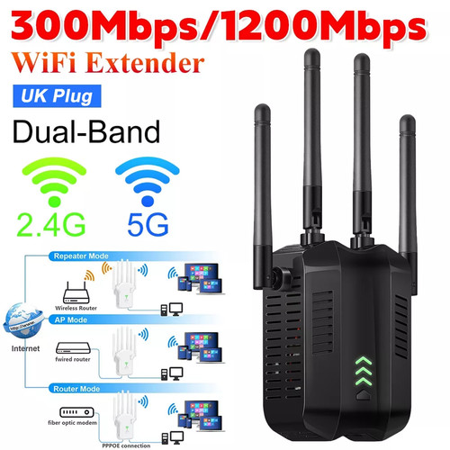 1200mbps wifi signal extender - 1200mbps,