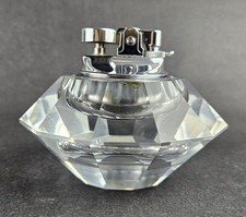 Art Deco Crystal Glass Table
