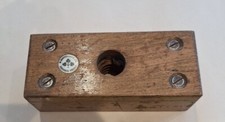Vintage Wooden Screw Box Thread Cutter by W Marples & Sons