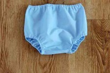 Light Blue Baby Boy Cake Smash Outfit Bloomer, Braces and Bow Tie