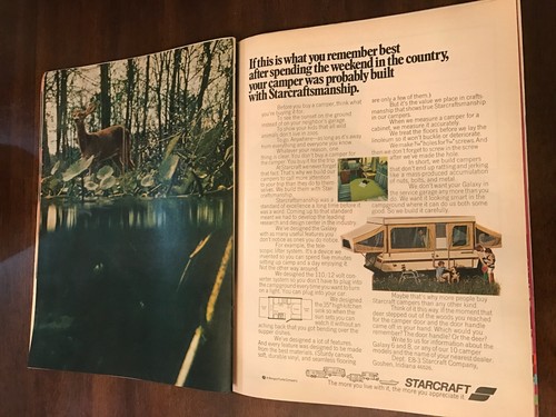 1973 vintage 2pg print - ad, for