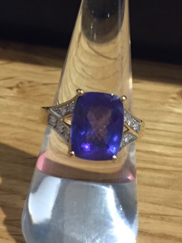18k aaa tanzanite - 4.65, &