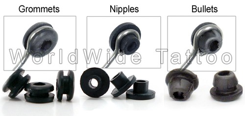 Rubber nipples grommets - nipples,