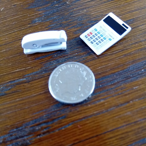 Dolls house miniature white - miniature,
