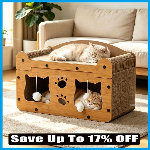 Large cat house - large,