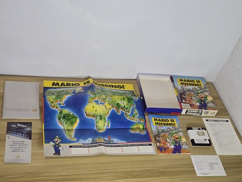 Mario missing vintage ibm - vintage,