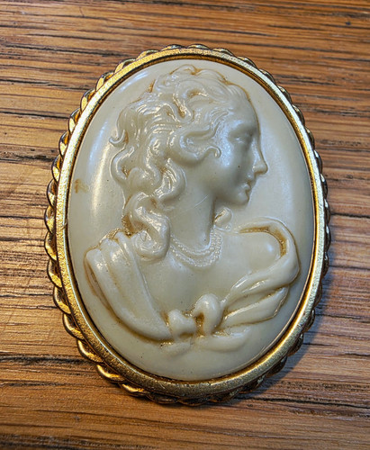 Antique 1910s white shell - antique,