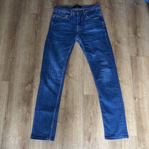 Zara mens straight blue jeans - zara,