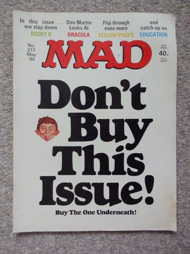 Mad magazine 217 uk - no.,