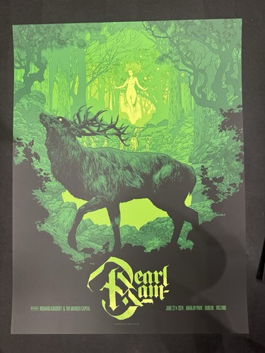 Pearl jam dublin 2024 - pearl, poster