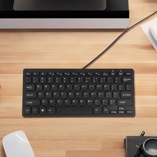 78-Key Mini Wired Keyboard