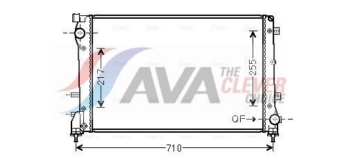Engine cooling radiator fits - radiator,
