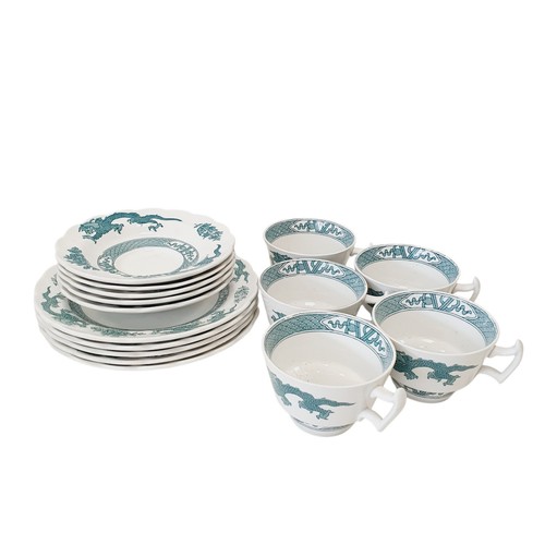 Booths dragon turquoise - turquoise,
