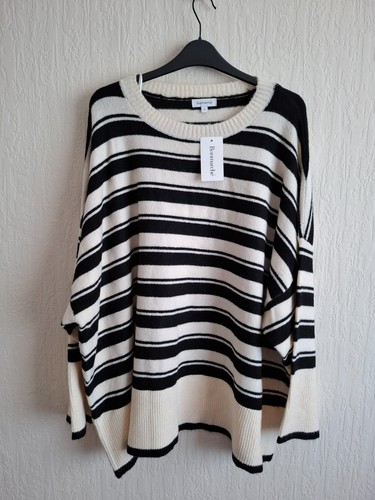 Bonmarche striped jumper plus - striped,