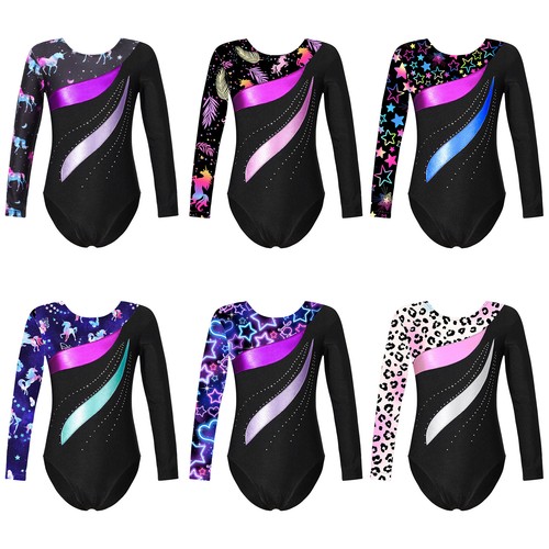 Girl long sleeve - sleeve, gymnastic