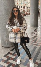 BNWT Black ZARA Faux Leather