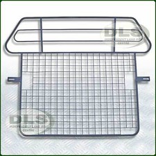 Full Length Grey Mesh and Bar