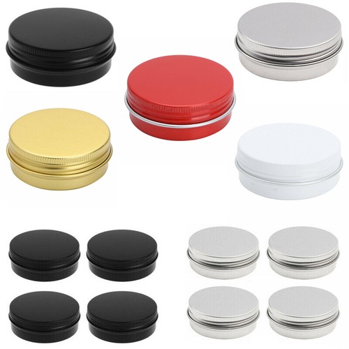 Metal tin jars screw - tin,
