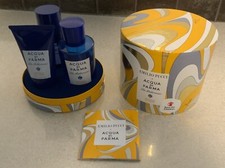 Aqua Di Parma Emilio Pucci Save The Children Edition EMPTY gift Set EMPTY RARE