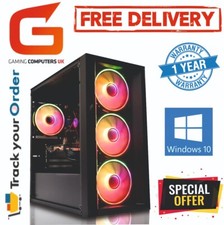 SUPER FAST GAMING PC  i7 32GB RAM 480GB SSD + 2TB HARD RTX3050  Win11